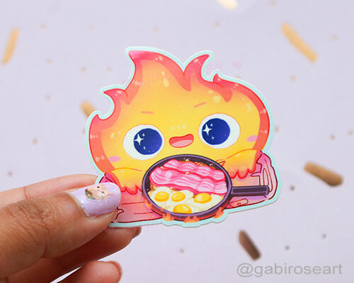 Bacon &amp; Eggs Vinyl Sticker